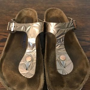Birkenstock sandals Gizeh Cooper reg 39 preowned.